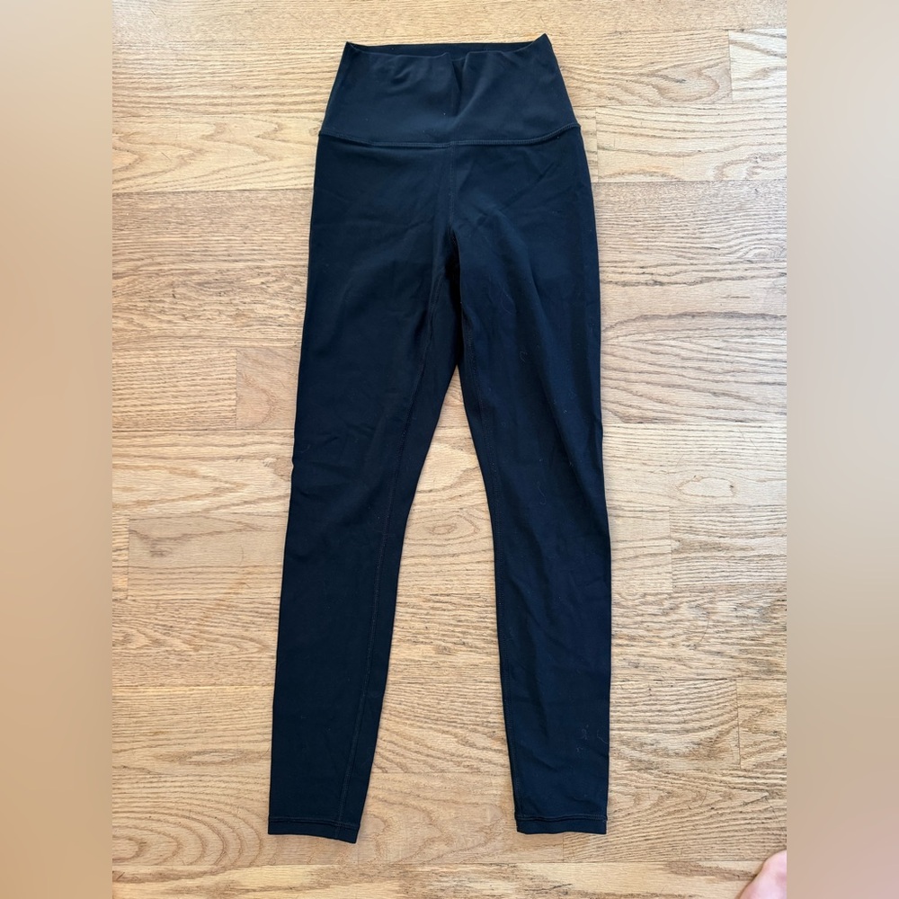 Athleta Black 7/8 Transcend Leggings